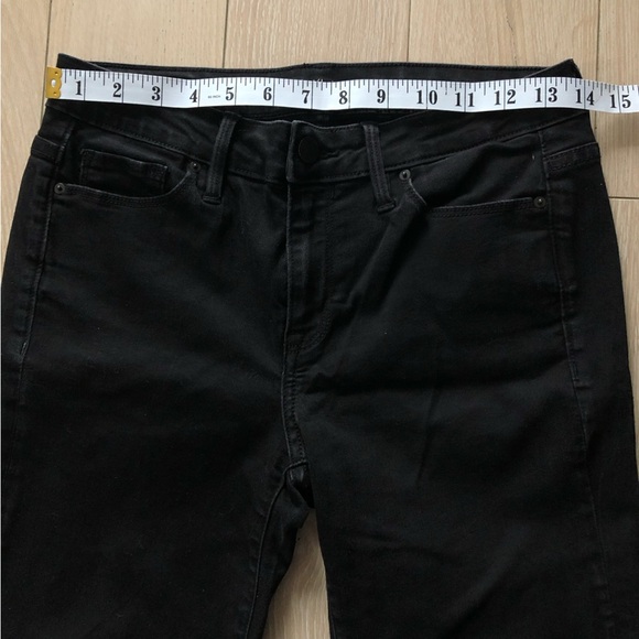 Calvin Klein Cropped Ultimate Skinny Jeans in Black Size 8 - Picture 2 of 13